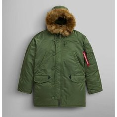 Куртка ALPHA INDUSTRIES, размер 48-50, зеленый
