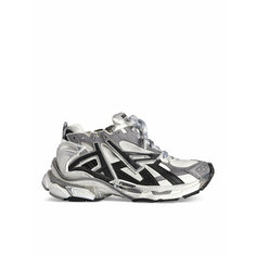 Кроссовки BALENCIAGA Runner, размер 39 FR, серый