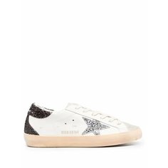 Кроссовки Golden Goose Superstar, размер 38 IT, серебристый
