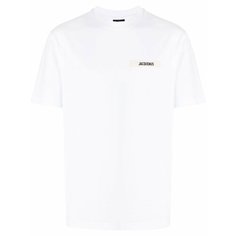 Футболка Jacquemus Gros Grain, размер S, серебристый