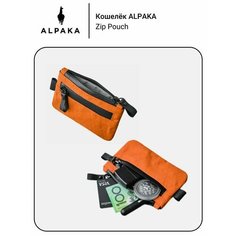 Кошелек ALPAKA, фактура гладкая, зеленый