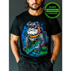 Футболка Romax Tex Looney Tunes, размер 52, черный