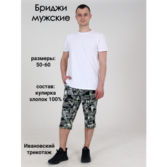 Бермуды ZOYA, размер 54, зеленый