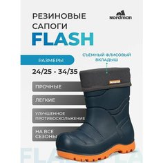 Сапоги Nordman, размер 27-28, cиний