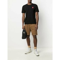 Футболка COMME des GARCONS, размер M, черный