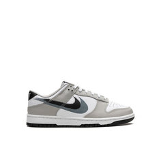 Кеды NIKE Dunk Low, размер 6.5 US, серебристый