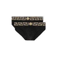 Трусы Versace, размер 7, черный