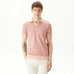 Поло LACOSTE, размер T8, светло-розовый