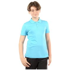 Поло N.O.A., размер 134 (38), голубой NOA