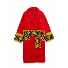 Халат Versace I Love Baroque, размер XL, красный