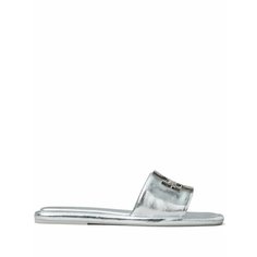Сандалии Tory Burch Double T Deco Sport, размер 8.5 US, серебряный