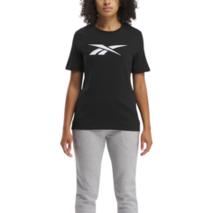 Футболка Reebok Vector Graphic Tee, размер XL INT, черный