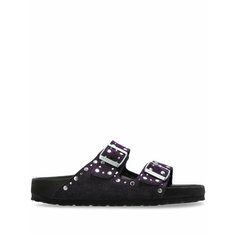 Биркенштоки Birkenstock Arizona Rivet, размер 36 Narrow EU, фиолетовый