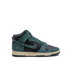 Кроссовки NIKE Dunk High, размер 12.5 US, чёрный