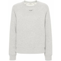 Толстовка ZADIG & VOLTAIRE Upper, размер XS, , серый