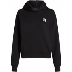 Толстовка Karl Lagerfeld Ikonik, размер S, , черный