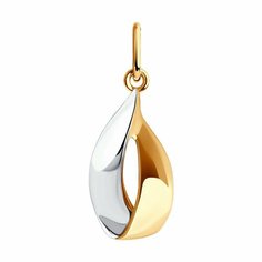 Подвеска Diamant, красное золото, 585 проба, размер 2.3 см., золото