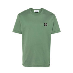 Футболка Stone Island Compass, размер S, зелёный