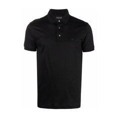 Поло EMPORIO ARMANI, размер M, черный
