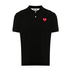 Поло Comme des Garcons PLAY, размер XL, черный