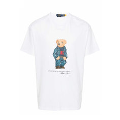 Футболка Polo Ralph Lauren Bear, размер XL, серебристый