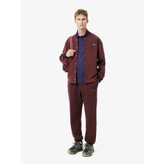 Брюки спортивные LACOSTE, размер T5, бордовый