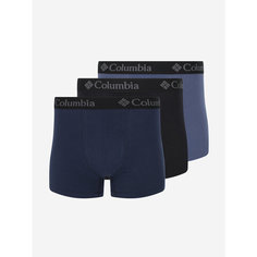 Трусы Columbia, комплект из 3 шт., размер L [B-CLB-М ТРУСЫ муж.], черный