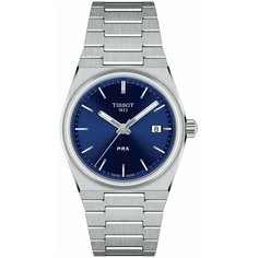Наручные часы TISSOT T-Classic, серебристый/синий