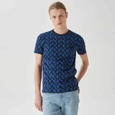 Футболка LACOSTE, размер T4, темно-синий