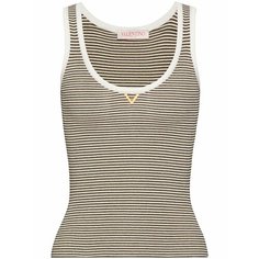 Майка Valentino, размер L, коричневый