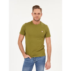 Футболка GUESS CN SS CORE TEE, размер S, зеленый