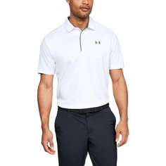 Поло Under Armour, 1 шт., размер SMT, белый