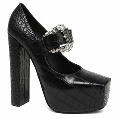 Туфли Мэри Джейн Versace Jeans Couture, размер 38, черный