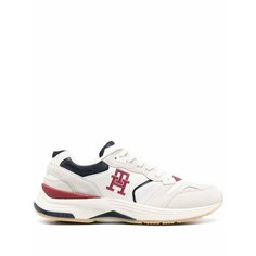 Кроссовки TOMMY HILFIGER, размер 42 EU, серебристый