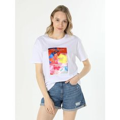 Футболка COLINS, размер M-L, белый
