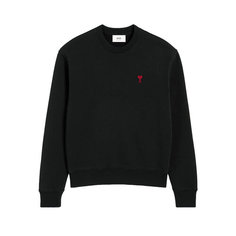 Толстовка Ami Paris Ami de Coeur, размер XXL, , черный