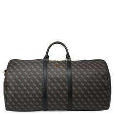 Сумка дорожная GUESS, 25х36х66 см, темно-коричневый