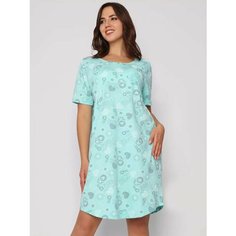 Сорочка Style Margo, размер 58, зеленый, голубой