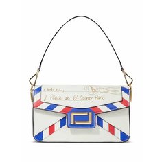 Сумка Lancel, серебристый