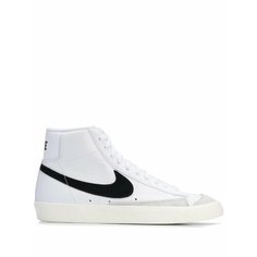 Кеды NIKE Blazer Mid 77 Vintage, размер 13 US (NIKE US), серебристый
