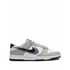 Кроссовки NIKE Dunk Low, размер 13 US (NIKE US), серебристый