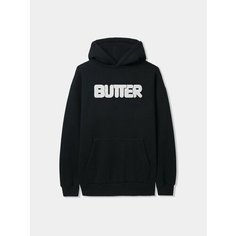 Худи Butter Goods Puff Rounded Logo, размер L, , черный