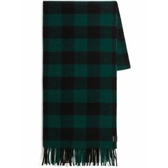 Шарф Woolrich для мужчин, зеленый