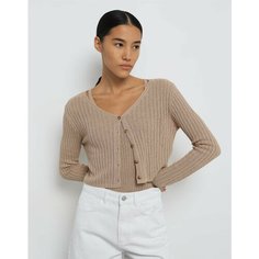 Кардиган Gloria Jeans, размер XXS (36-38), , бежевый
