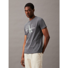 Футболка Calvin Klein Jeans, размер 2XL, Endless Grey