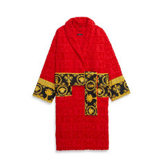 Халат Versace I Love Baroque, размер S, красный