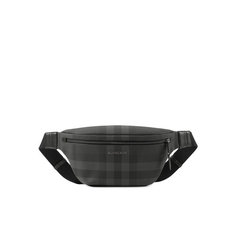 Сумка поясная BURBERRY, черный