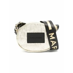 Сумка MARC JACOBS, фактура тиснение, золотой