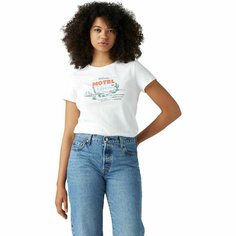 Футболка Levis Women The Perfect Tee, размер S, белый Levis®