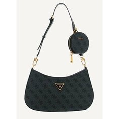 Сумка хобо GUESS, коричневый
